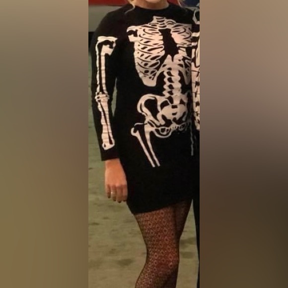 Women’s Skeleton Dress - Picture 2 of 2